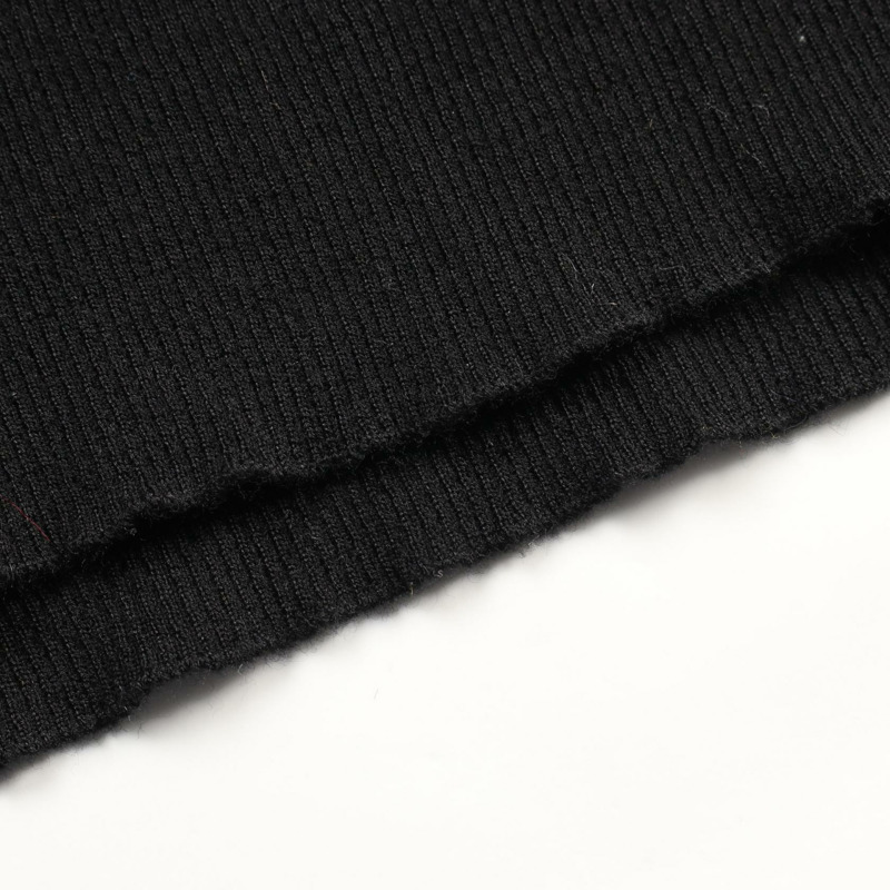 香奈兒 (CHANEL) 黑色羊毛針織衫 P62570K48045 二手 女款 36 碼 CC Coco-7