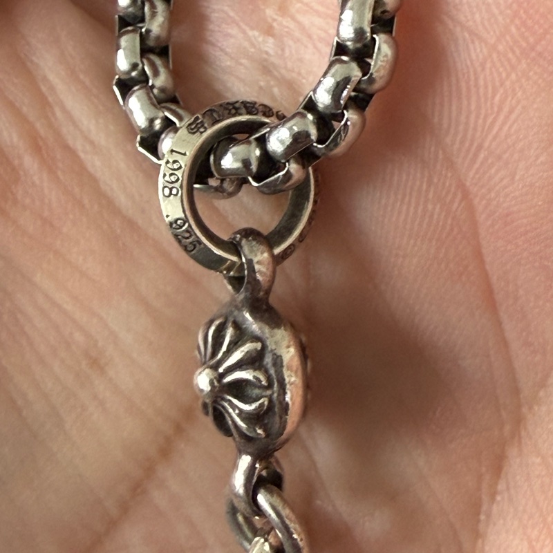 Chrome Hearts Ball Tiny Cross吊墜(含 他牌鏈條)-6