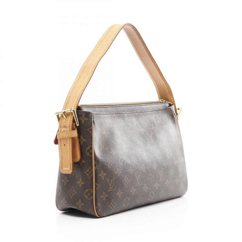LOUIS VUITTON Viva site GM 單肩包 M51163 Monogram 帆布皮革 二手 LV-1