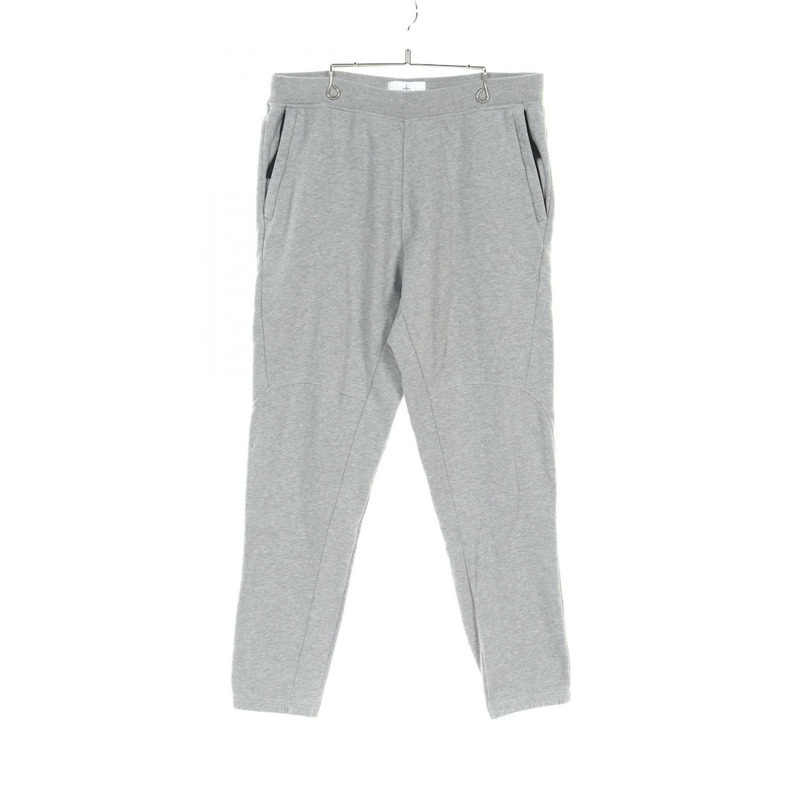 STONE ISLAND 褲子 701560451 棉質 灰色 二手 男裝-0