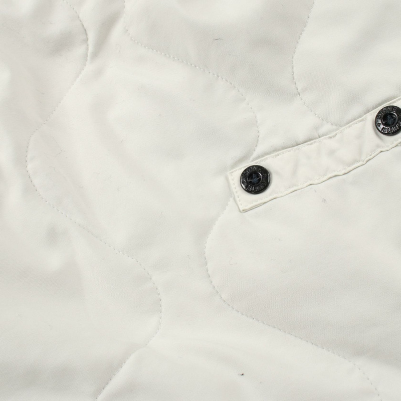 STONE ISLAND DAVID-TC 其他外套 651545249 尼龍聚酯纖維 白色 二手 男款-8