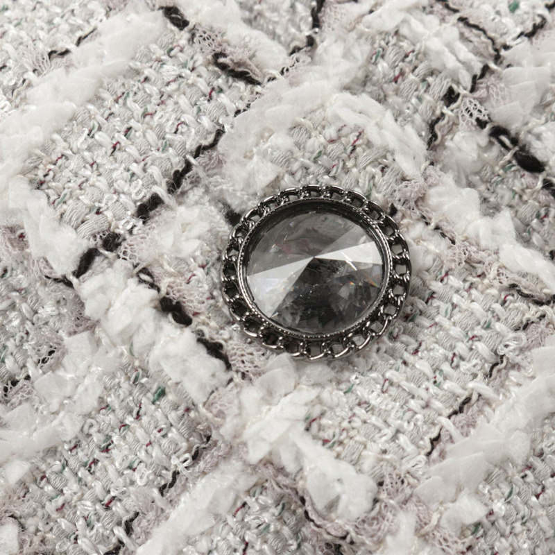 香奈兒其他外套 P71855V63403 聚酯纖維/人造絲/棉混紡 灰色 二手 女款-6