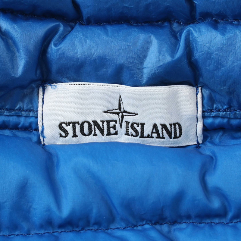 STONE ISLAND GARMENT DYED DOWN 羽絨外套 631541724 尼龍 藍色 二手 男士-2