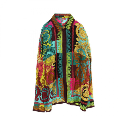 VERSACE Medusa 其他上衣 絲綢 多色 二手 女款