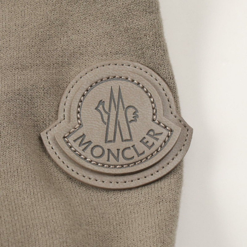 MONCLER 標誌連帽衫 連帽衫 8G00030 棉 綠色 二手 男式-4