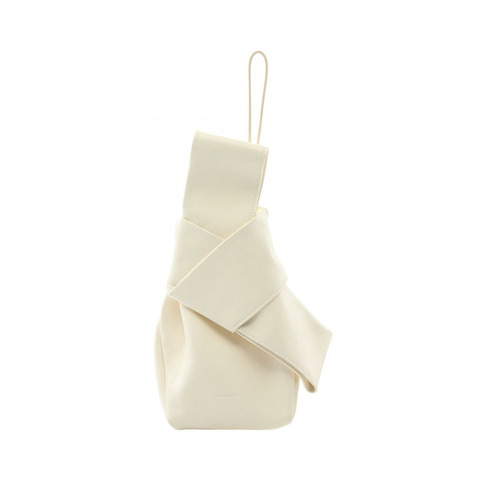 JIL SANDER BOW 手提包 皮革 米色 二手 女士