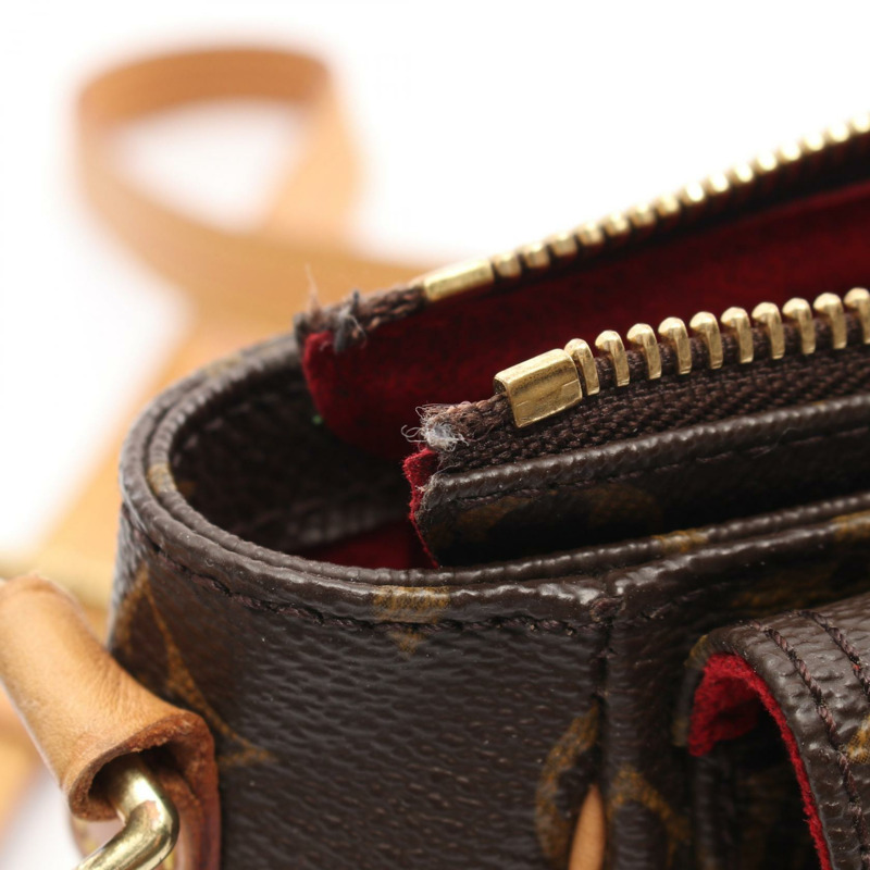 LOUIS VUITTON Viva cite PM 單肩包 M51165 Monogram 帆布 二手斜背包 LV-8