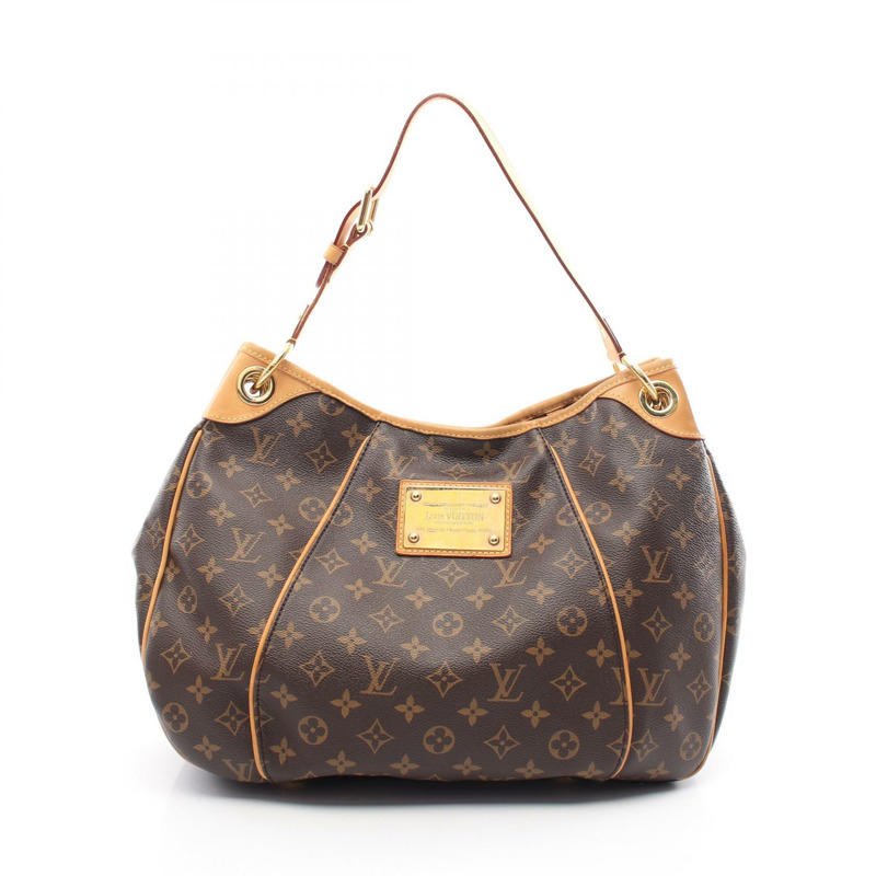 LOUIS VUITTON Galliera PM 單肩包 M56382 Monogram 帆布 棕色 二手 女款-0