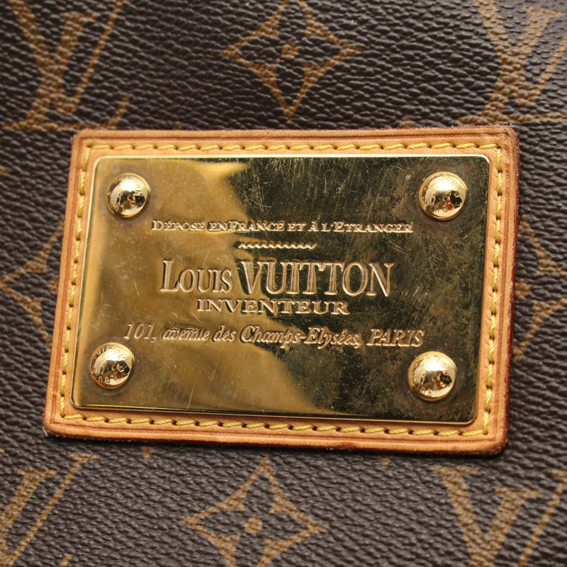 LOUIS VUITTON Galliera PM 單肩包 M56382 Monogram 帆布 棕色 二手 女款-6