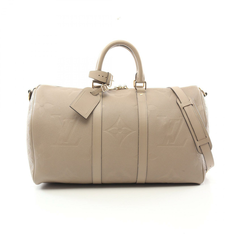LOUIS VUITTON Keepall Bandouliere 45 兩用手提包 M46114 Monogram 皮革 二手-0