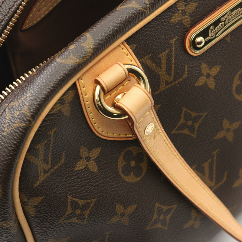 LOUIS VUITTON Montorgueil PM 單肩包 M95565 Monogram 帆布 棕色 二手 LV-5
