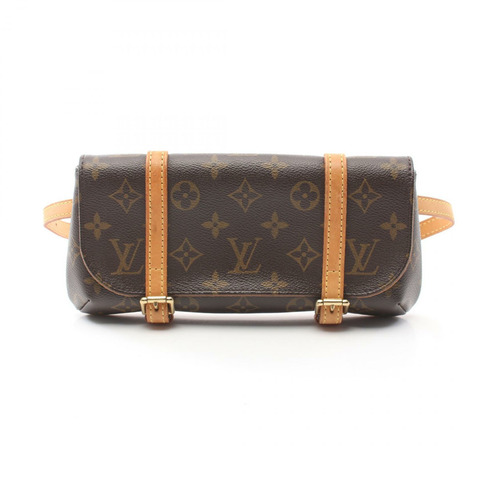 LOUIS VUITTON Pochette Marell 腰包 M51159 Monogram 帆布 棕色 二手 女款