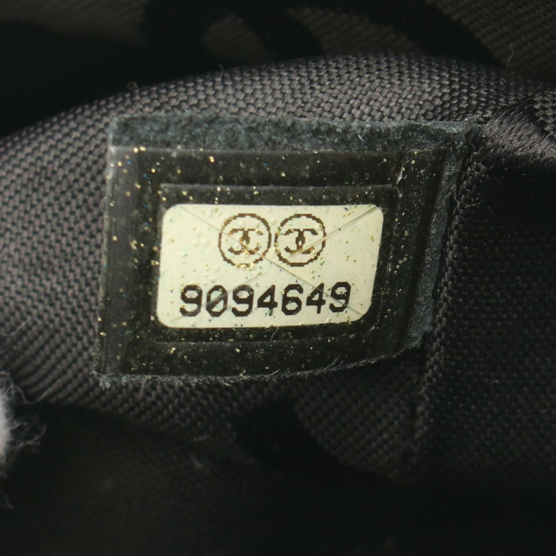 香奈兒 Cambon 系列中型托特包 A25167 皮革 米色 黑色 二手 SHW-4