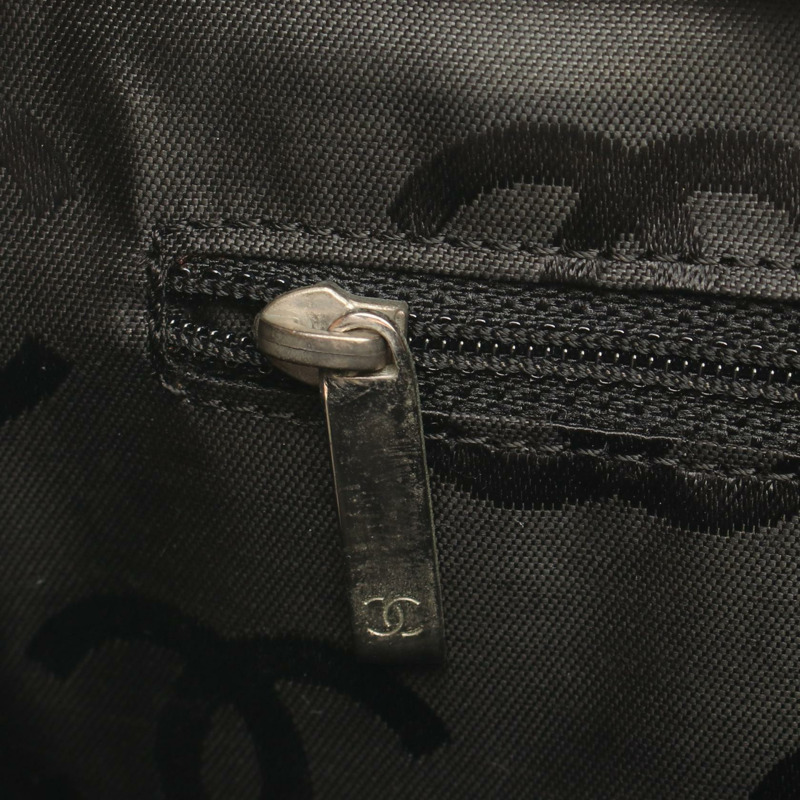 香奈兒 Cambon 系列中型托特包 A25167 皮革 米色 黑色 二手 SHW-6