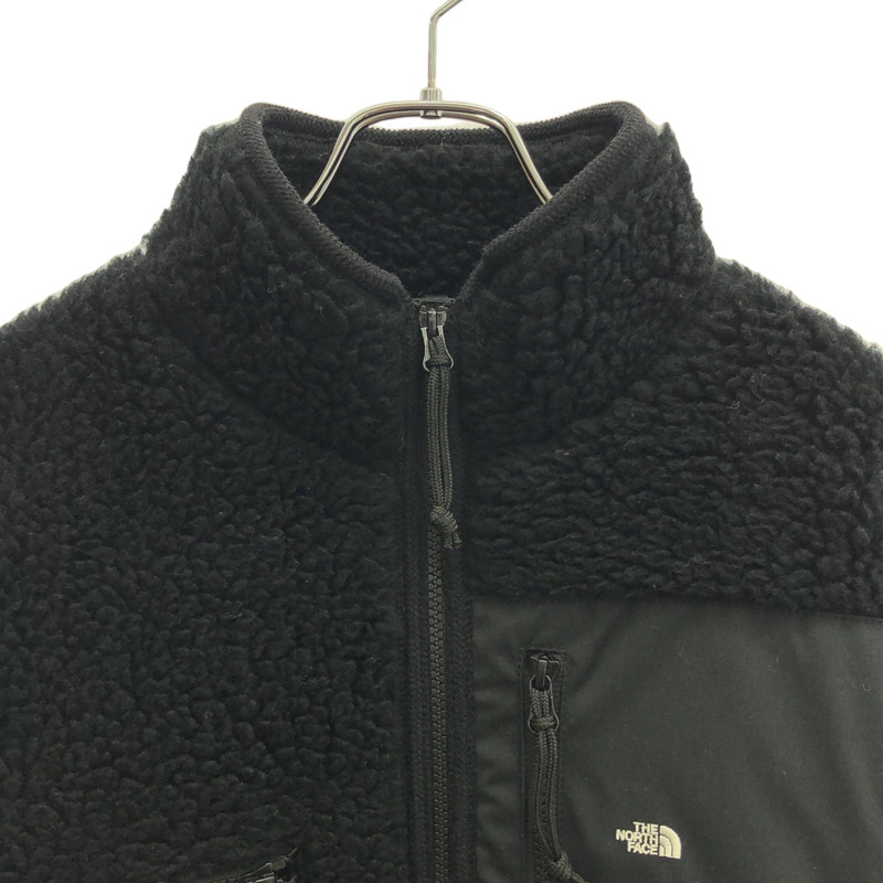 THE NORTH FACE PURPLE LABEL 博阿羊毛戰地夾克其他外套聚酯黑色二手男款-2