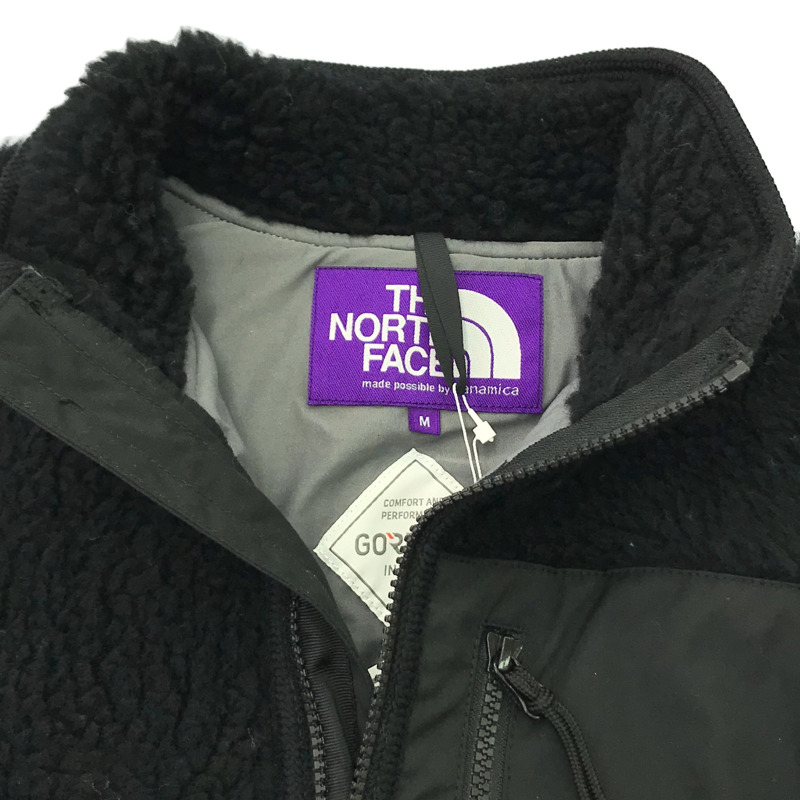 THE NORTH FACE PURPLE LABEL 博阿羊毛戰地夾克其他外套聚酯黑色二手男款-8