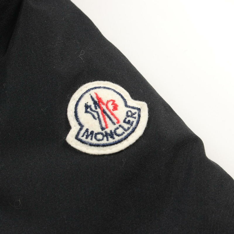 MONCLER MONTICOLE 羽絨外套 4993425 聚酯纖維 黑色 二手 女款-5