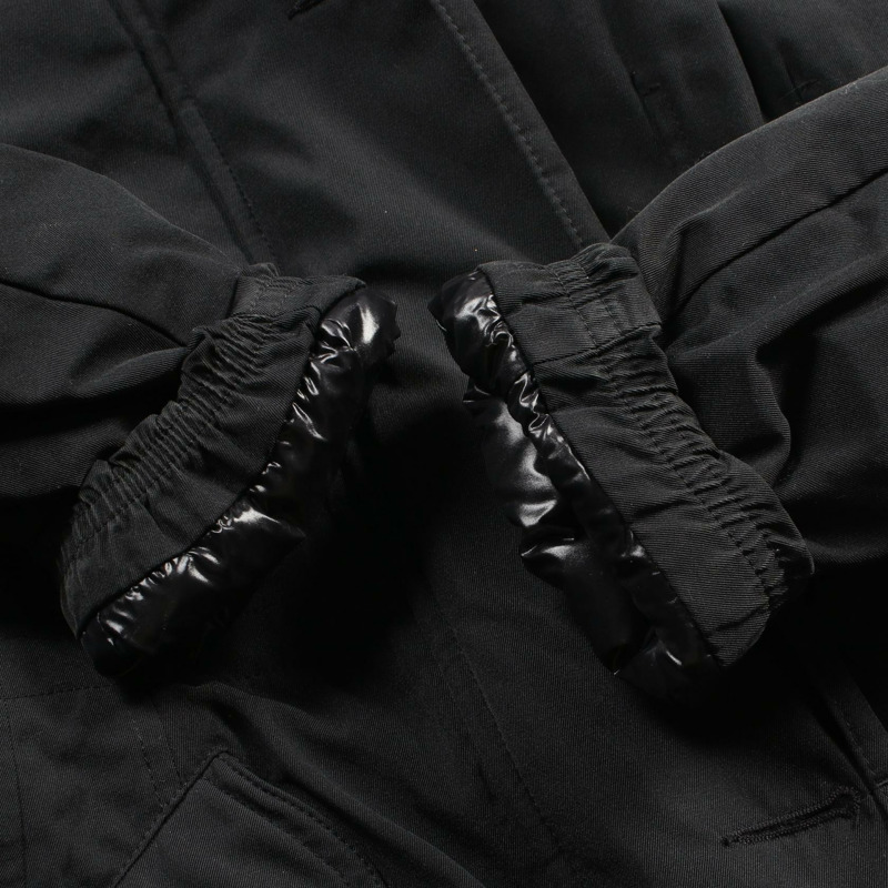 MONCLER MONTICOLE 羽絨外套 4993425 聚酯纖維 黑色 二手 女款-6