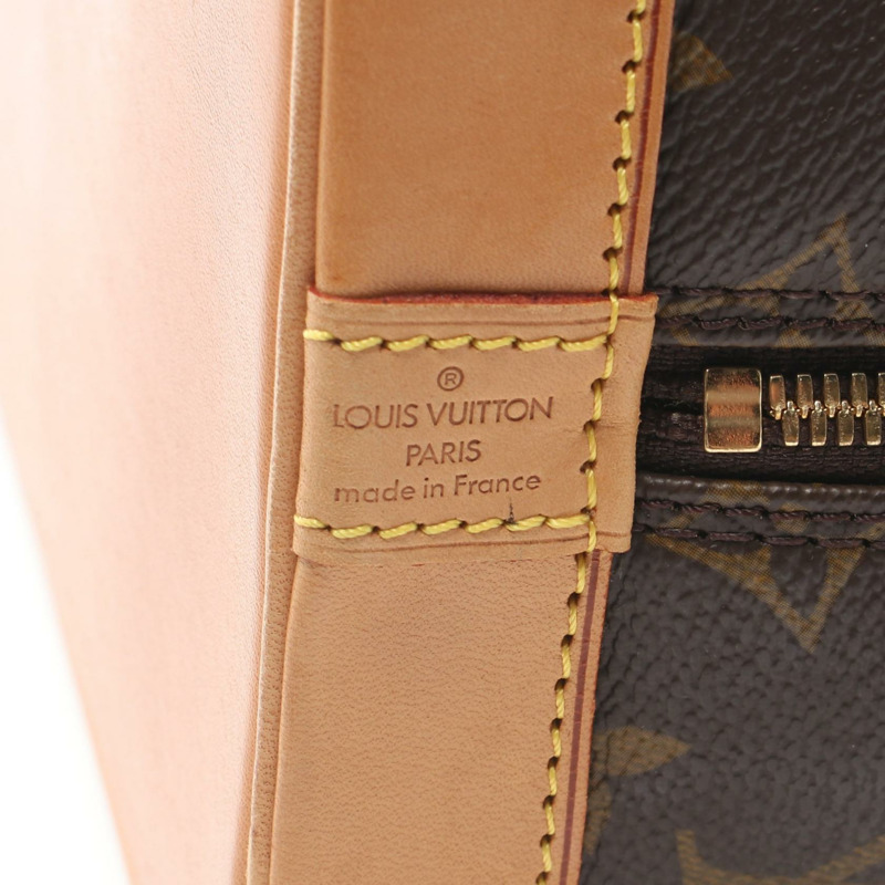 LOUIS VUITTON Alma PM 手提包 M51130 Monogram 帆布 棕色 二手 女士 LV-3