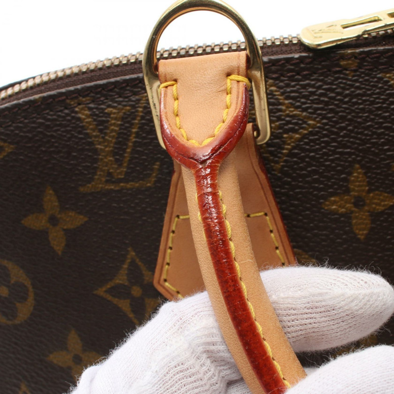 LOUIS VUITTON Alma PM 手提包 M51130 Monogram 帆布 棕色 二手 女士 LV-8