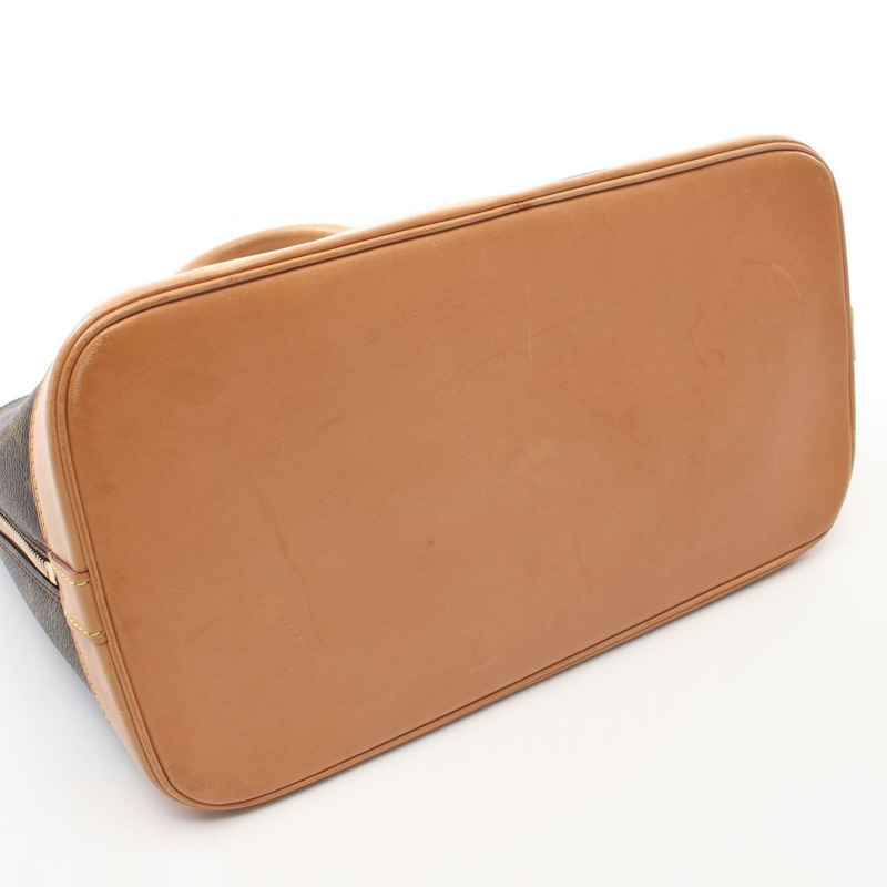 LOUIS VUITTON Alma PM 手提包 M51130 Monogram 帆布 棕色 二手 女士 LV-9