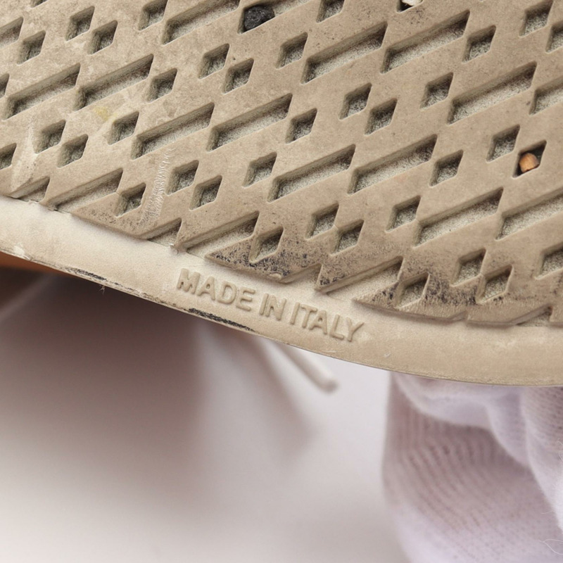 愛馬仕 (HERMES) Day Kelly 搭扣運動鞋 #35.5 222896ZJI 棕色皮革 二手 金色五金-5