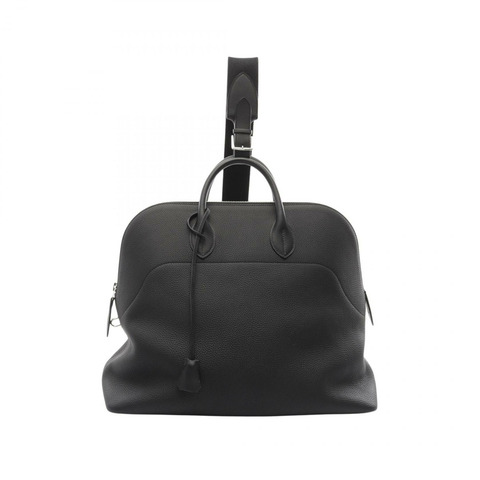 HERMES Bolide A Dos 背包 085418CK Togo 皮革黑色二手中性款 W SHW