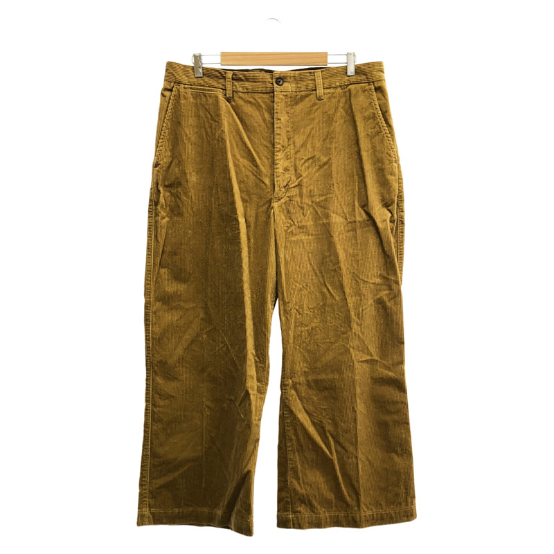 POLO RALPH LAUREN 燈芯絨褲子 棉質褲子 米色 二手男式-0