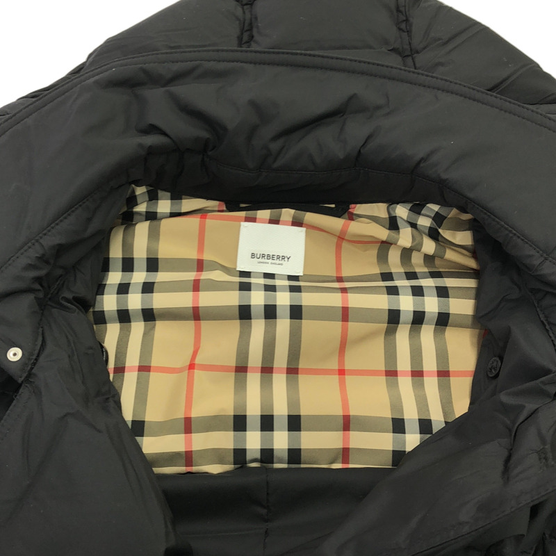 BURBERRY Arnston 羽絨外套 羽絨外套 尼龍 黑色 二手 女款-8