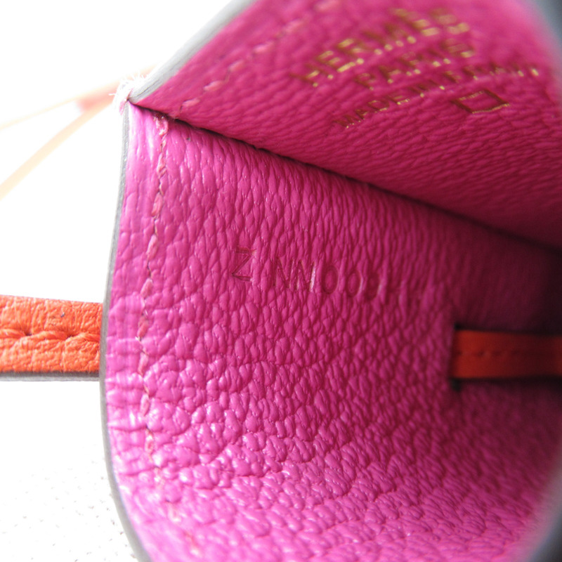 HERMES Kiss Holder Rose tyrien 其他包款 Matt 鱷魚皮 Vaux Swift 皮革 Pink Rouge Pivot-6
