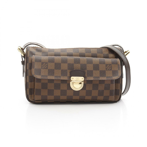 路易威登 Ravello GM 單肩包 N60006 Damier 帆布皮革 Ebene 二手