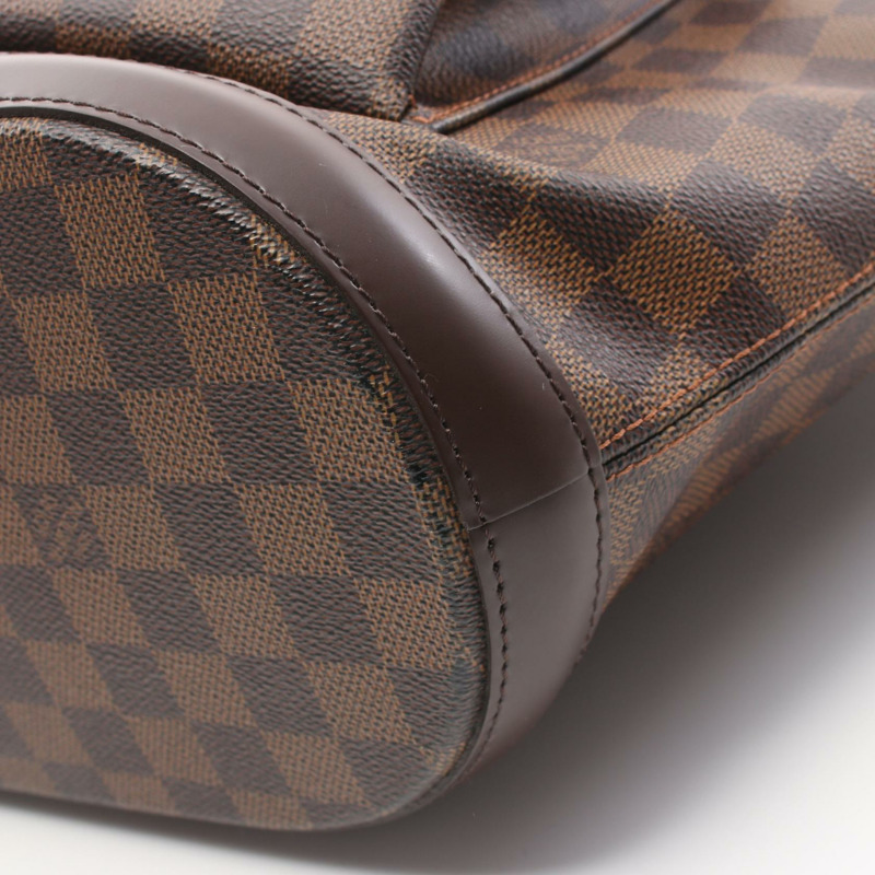 路易威登 Manosque GM 手提包 N51120 Damier 帆布皮革 棕色 Ebene-9