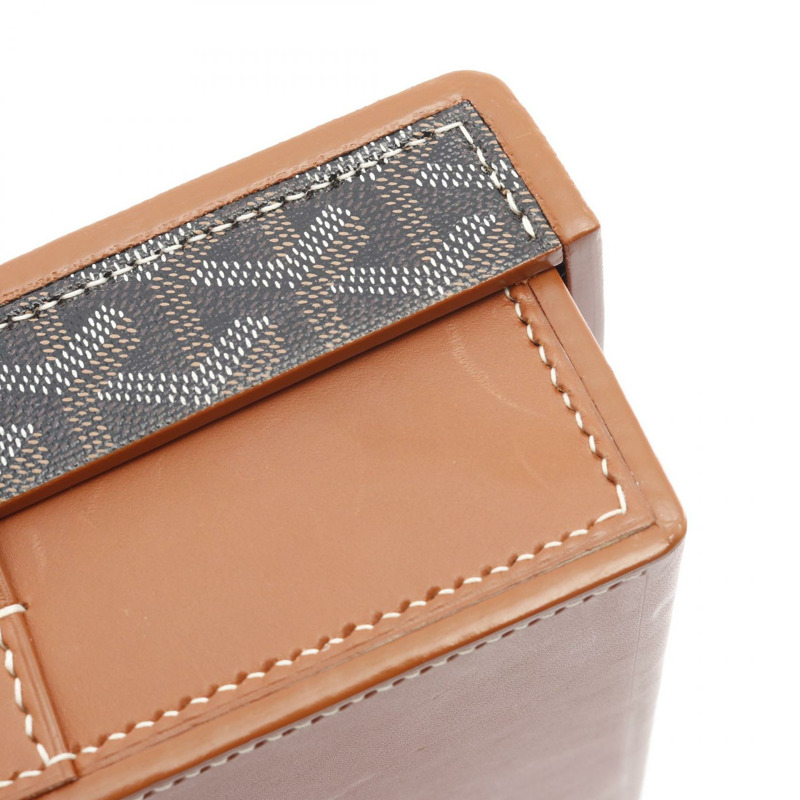 GOYARD 錶殼 其他雜貨 PVC 塗層帆布皮革 棕色 多色 二手 男女通用-4