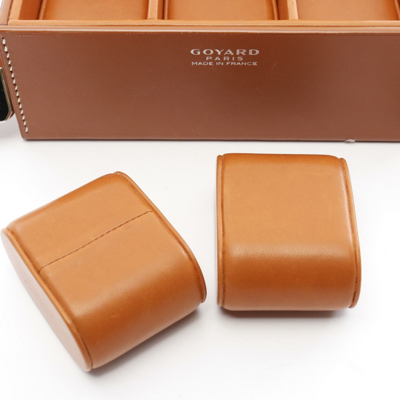 GOYARD 錶殼 其他雜貨 PVC 塗層帆布皮革 棕色 多色 二手 男女通用-8