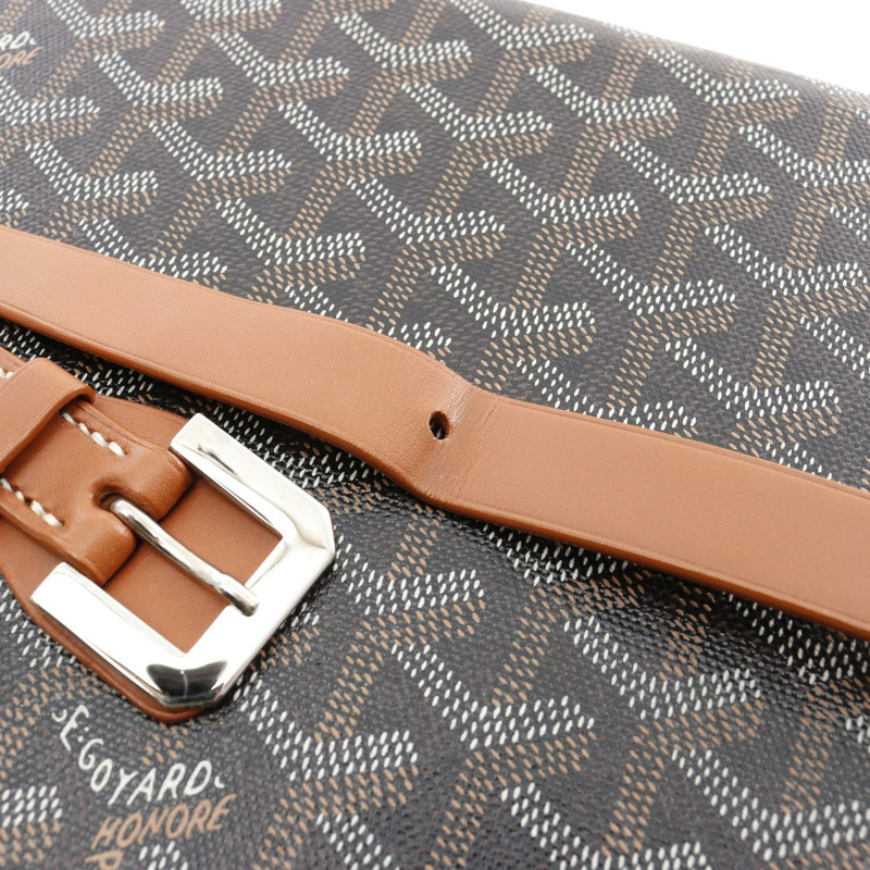 GOYARD 錶殼 其他雜貨 PVC 塗層帆布皮革 棕色 多色 二手 男女通用-9