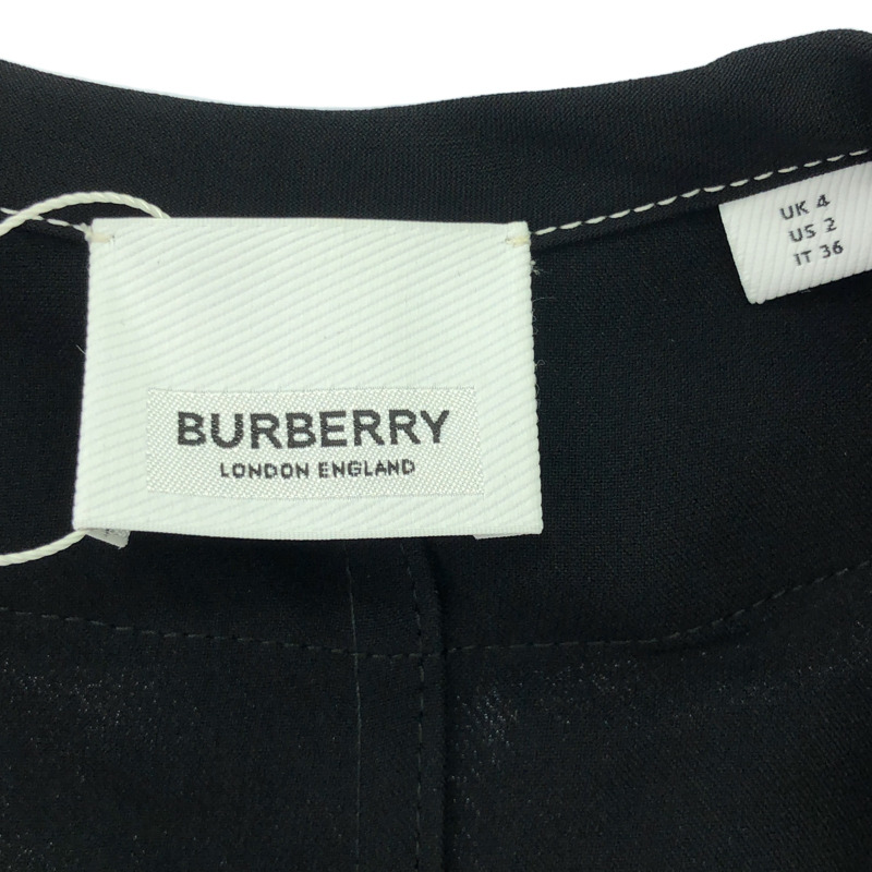 BURBERRY 最佳連身裙最佳黑色二手女士-4
