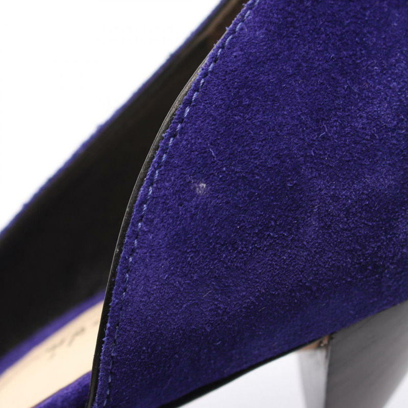 3.1 Phillip Lim 女高跟鞋 SHP6-T040CFU 絨面革藍 二手-6