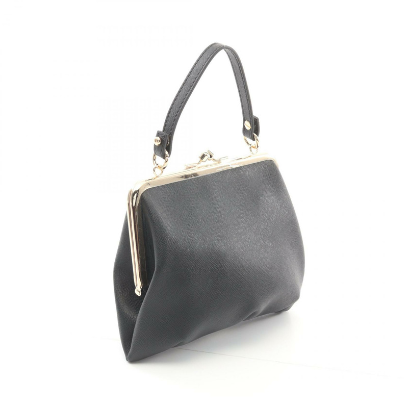 Vivienne Westwood 紅標系列 Granny Frame 手提包 4304007MUS000BN401 黑色-1