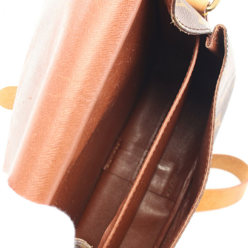 LOUIS VUITTON Cartouchiere 中型單肩包 M51253 字母帆布 二手 女士 LV-2