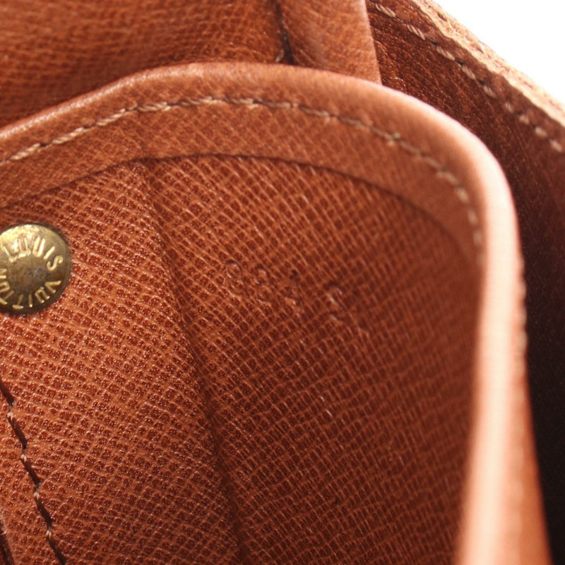 LOUIS VUITTON Cartouchiere 中型單肩包 M51253 字母帆布 二手 女士 LV-4