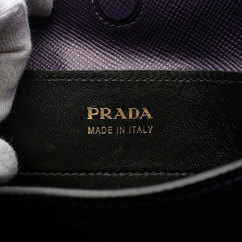 PRADA SAFFIANO CUIR 2way 單肩托特包 BN2775 Saffiano 皮革 紫色 二手-3