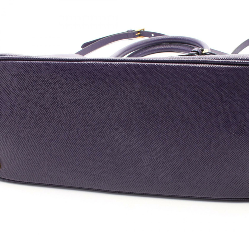 PRADA SAFFIANO CUIR 2way 單肩托特包 BN2775 Saffiano 皮革 紫色 二手-5