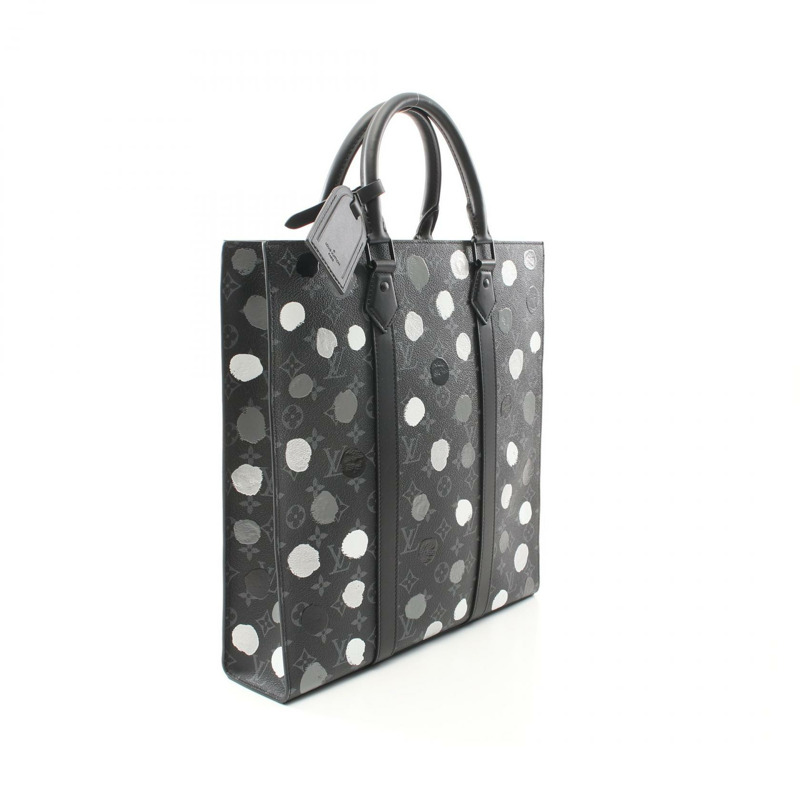 LOUIS VUITTON yayoi kusama Sac Plat 托特斜背包 M46404 ecripse dots 二手-1