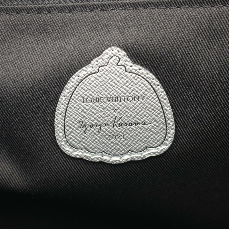 LOUIS VUITTON yayoi kusama Sac Plat 托特斜背包 M46404 ecripse dots 二手-3