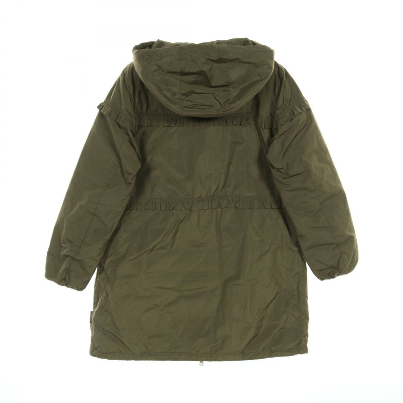 MONCLER LUXEMBOURG 羽絨外套 4982600 聚酯纖維 卡其色 二手 女款-1