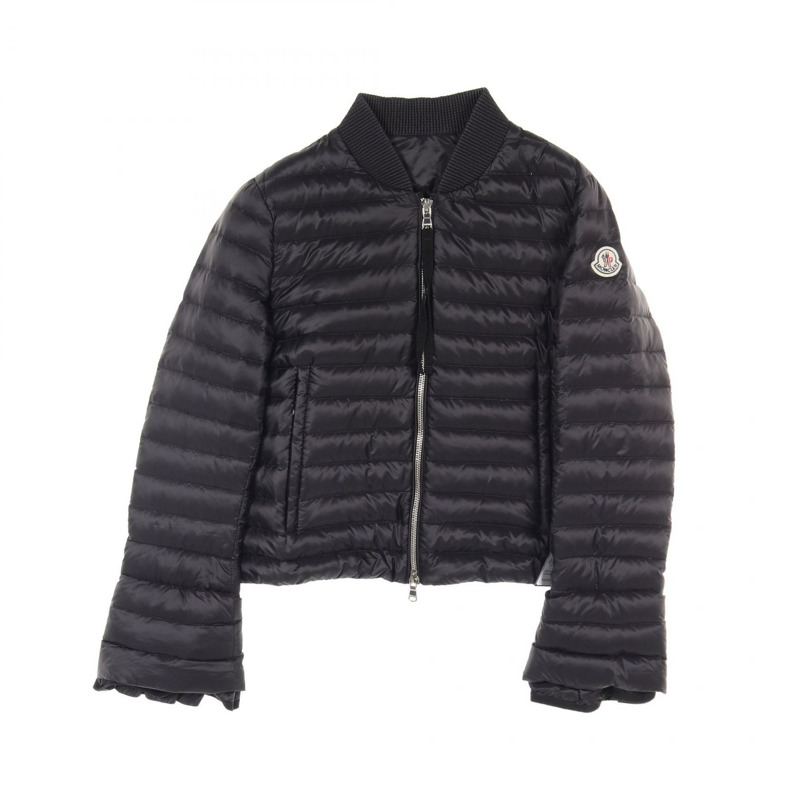 MONCLER FOULER 羽絨衣 4580999 尼龍 黑色 二手 女款-0