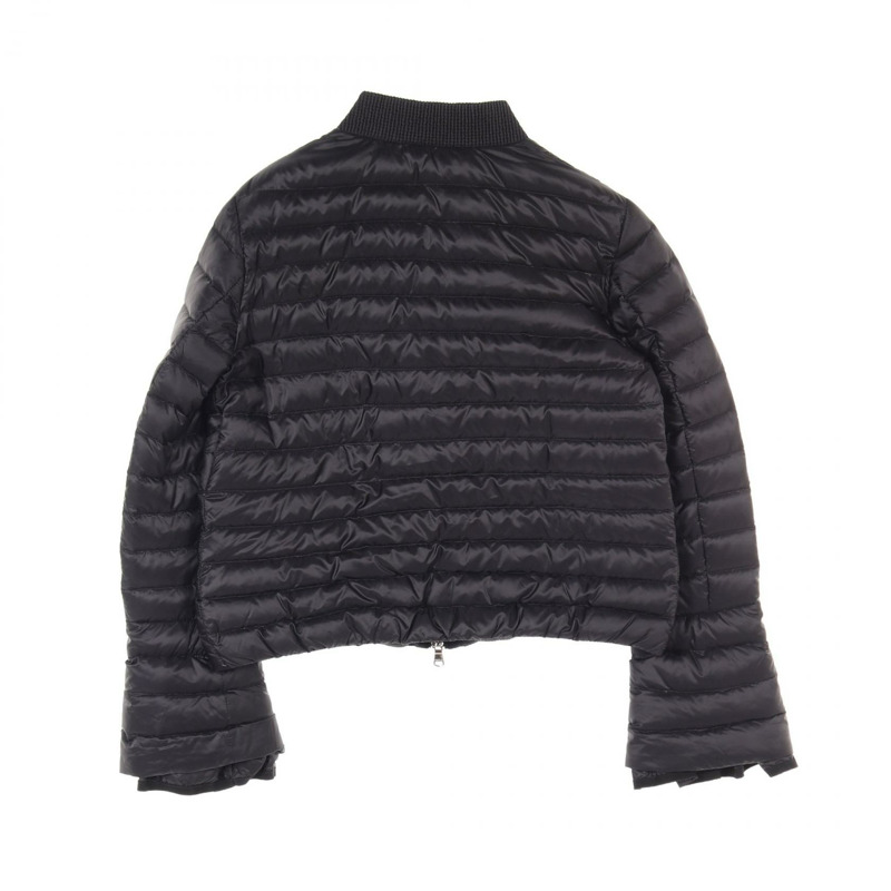 MONCLER FOULER 羽絨衣 4580999 尼龍 黑色 二手 女款-1
