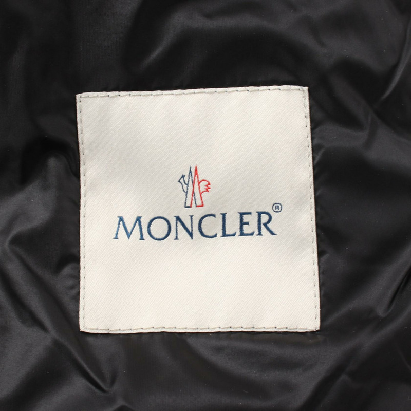 MONCLER FOULER 羽絨衣 4580999 尼龍 黑色 二手 女款-2