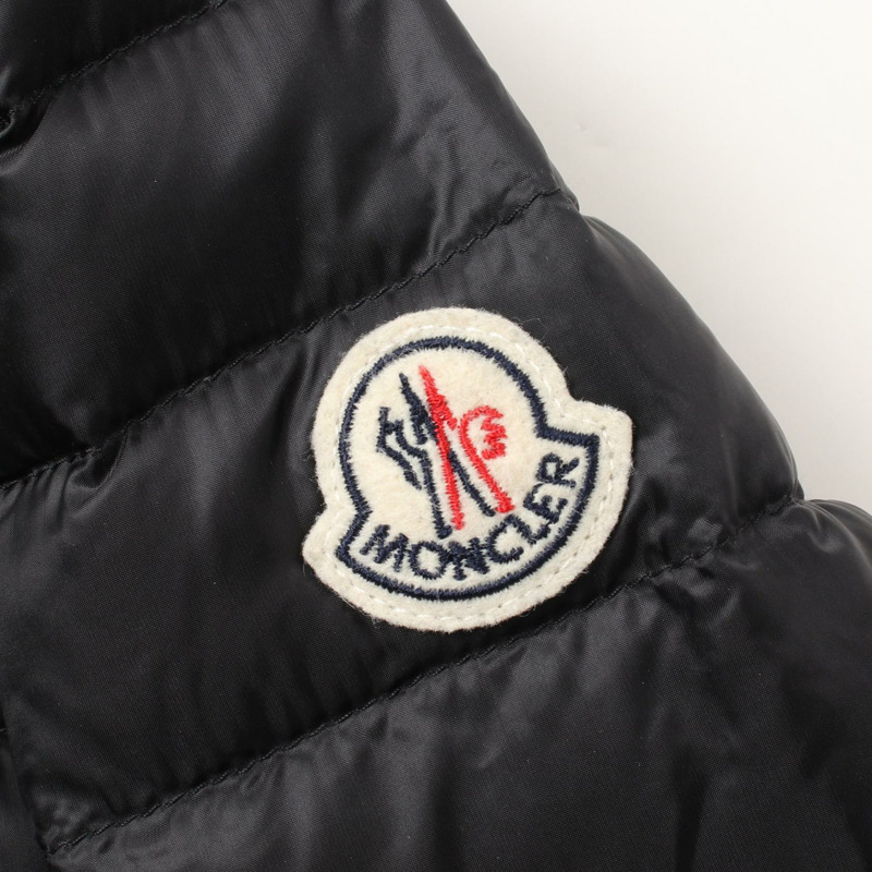 MONCLER FOULER 羽絨衣 4580999 尼龍 黑色 二手 女款-4