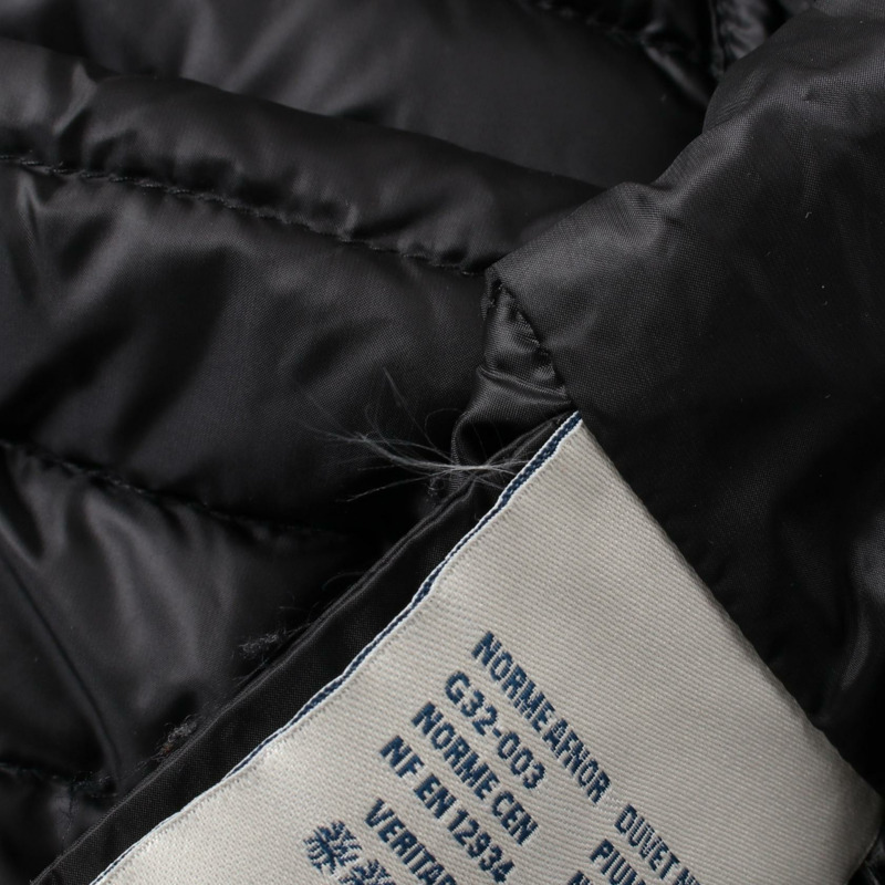 MONCLER FOULER 羽絨衣 4580999 尼龍 黑色 二手 女款-7